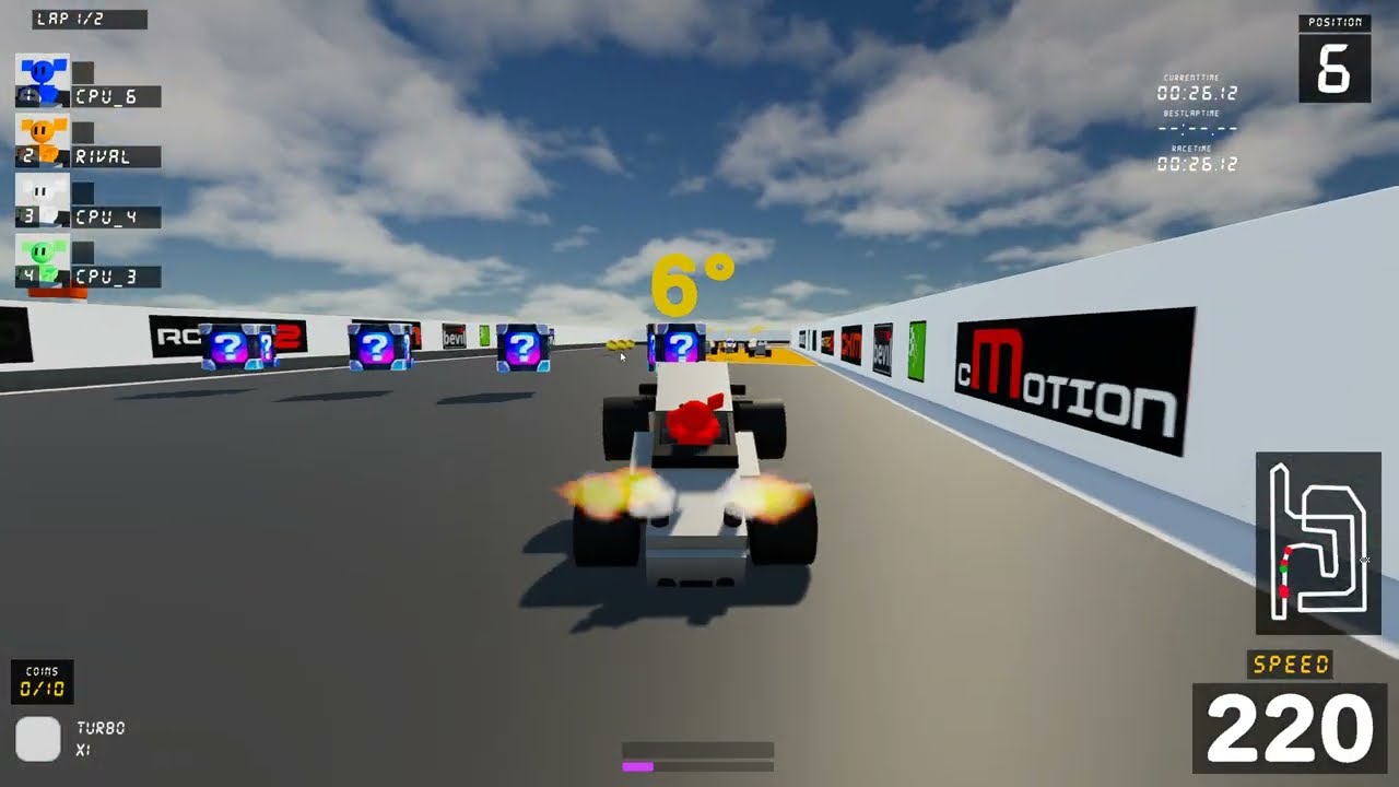 Demo Ultimate Kart Racing - Coming soon to the Unity Asset Store