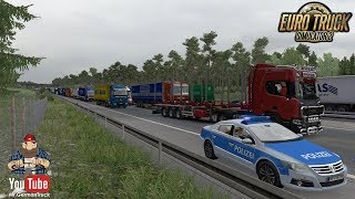 [ETS2 v1.35] Painted Truck Traffic Pack v8.3 *Test with Traffic Jam / Stau Mod)