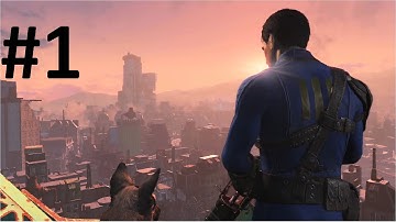 Fallout 4 Walkthrough Gameplay Part 1 - The Apocalypse (PS4)