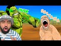 REACTING to HULK vs SAITAMA a.k.a ONE PUNCH MAN Battle of the Superheroes