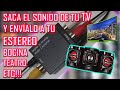 ✅Cómo CONECTAR la TV a un ESTÉREO, BOCINA,TEATRO en CASA ETC Para ESCUCHAR su SONIDO MAS FUERTE!😎