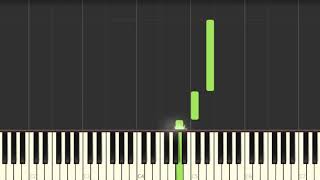 Tom Petty Learning To Fly [Easy Piano Tutorial] (Synthesia) Right Hand Only