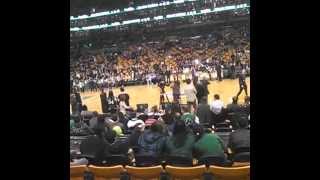 7th Row at the Boston Celtics