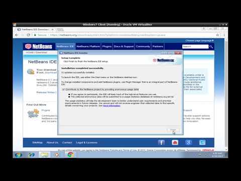 Installing Netbeans on Windows 7 System