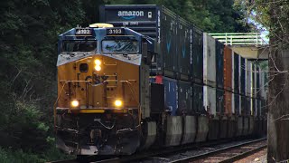 CSX M332 passes CP 163.
