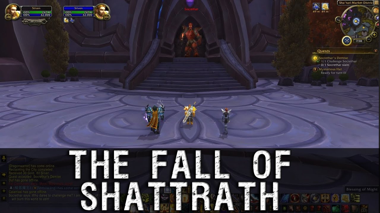 Garrison Campaign: The Fall of Shattrath - Warlords of Draenor