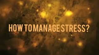 MGT 321 - STRESS MANAGEMENT