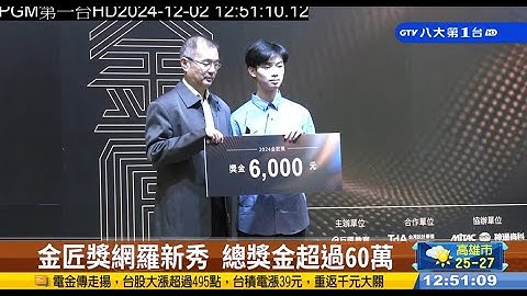 【巨匠電腦】2024金匠獎頒獎典禮-八大新聞採訪