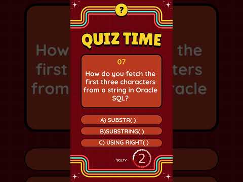 SQL QUIZ DAY