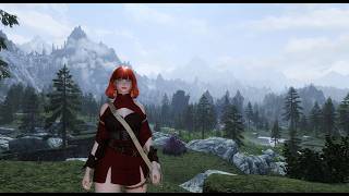 SKYRIM AE - TESTING OUT THE LASTEST COMMUNITY SHADERS WITH SOME EXPLORATION GAMEPLAY w/ 1351 MODS!