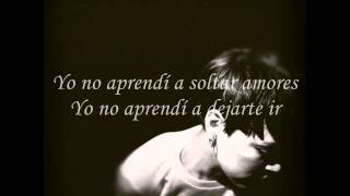 Video thumbnail of "Lo que construimos - Natalia Lafourcade (Letra)"