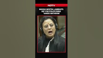 TMC MP Mahua Moitra Lambasts BJP For Politicising ‘Vande Mataram