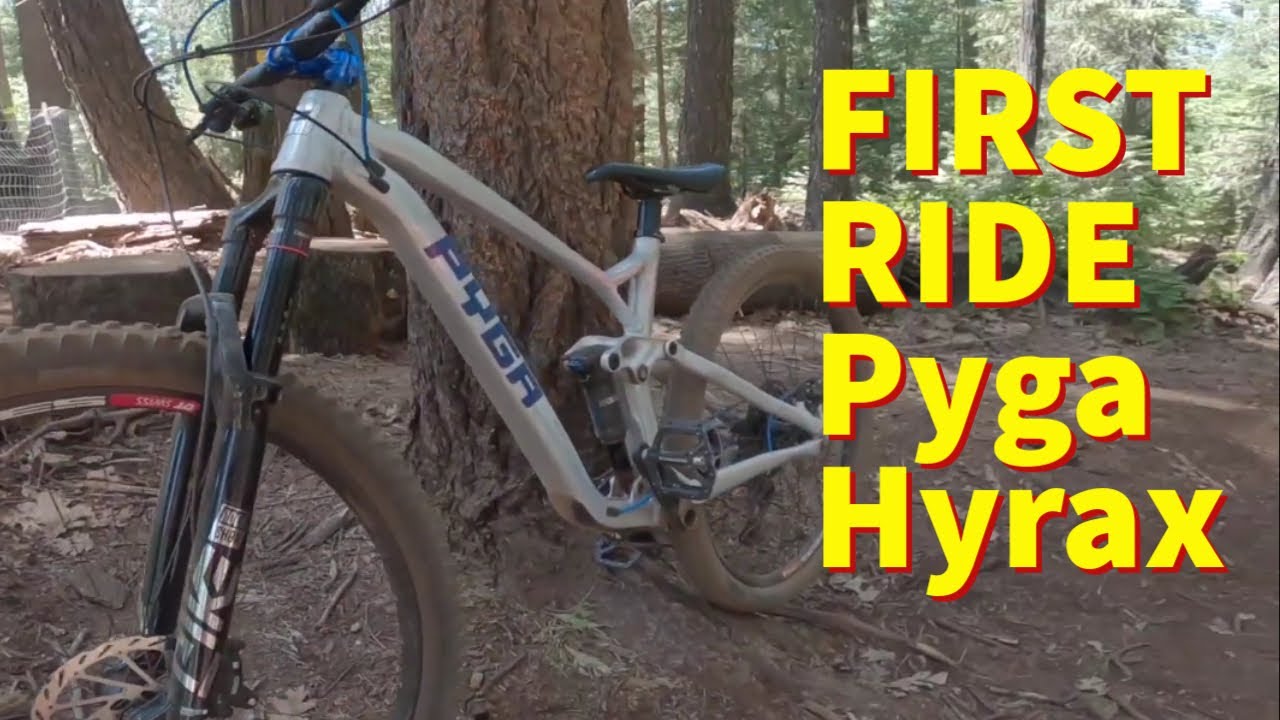 First Ride on The Pyga Hyrax!- Dirt Daze MTB