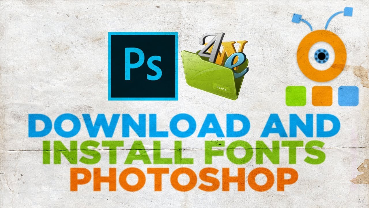 how do you download fonts to photoshop