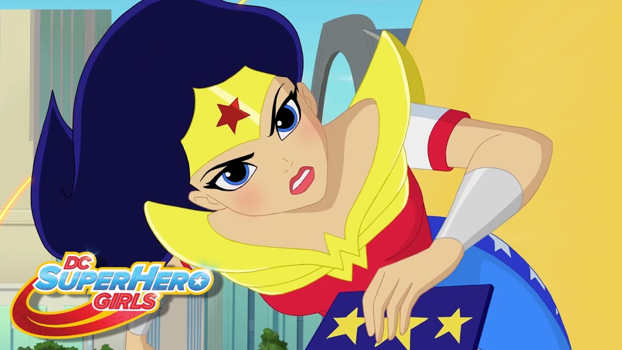 Hombre rico insondable Leo un libro Las superheroínas son líderes | DC Super Hero Girls - YouTube