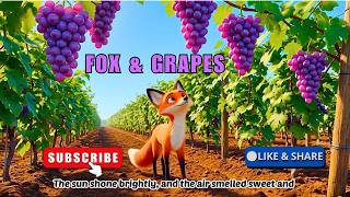 Kids' Read Aloud Story: Fox & Grapes- Animated Animal Story - YouTube