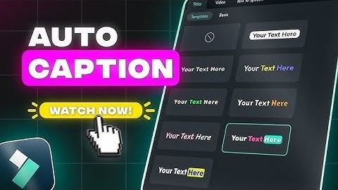 AI Auto Caption in Hinglish Filmora14 || AI Text Based Editing Feature full tutorial in Hindi 2025