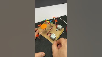 Dc motor to drone motor new power transfer project #dcmotor #dcmotorproject #tech #project #shorts