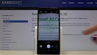 Manage Volume Key Functions in Camera Settings - ALCATEL 1X screenshot 5