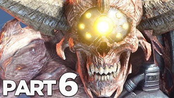 DOOM ETERNAL Walkthrough Part 6 - DOOM Hunter Base {]HD 1080p 60FPS PC[}