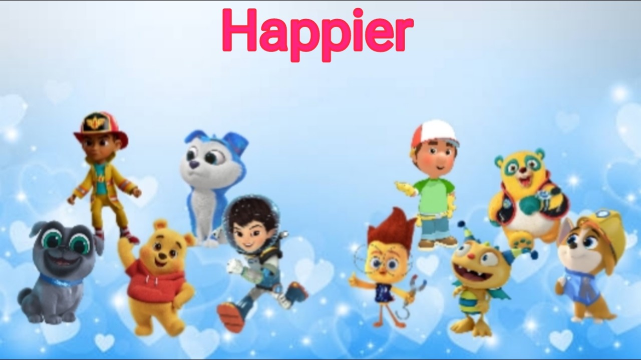 Disney Junior Random Happier Music Video