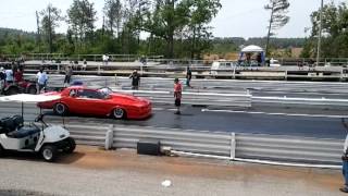 Shane Stack qualifying Huntsville Dragway 4-14-12