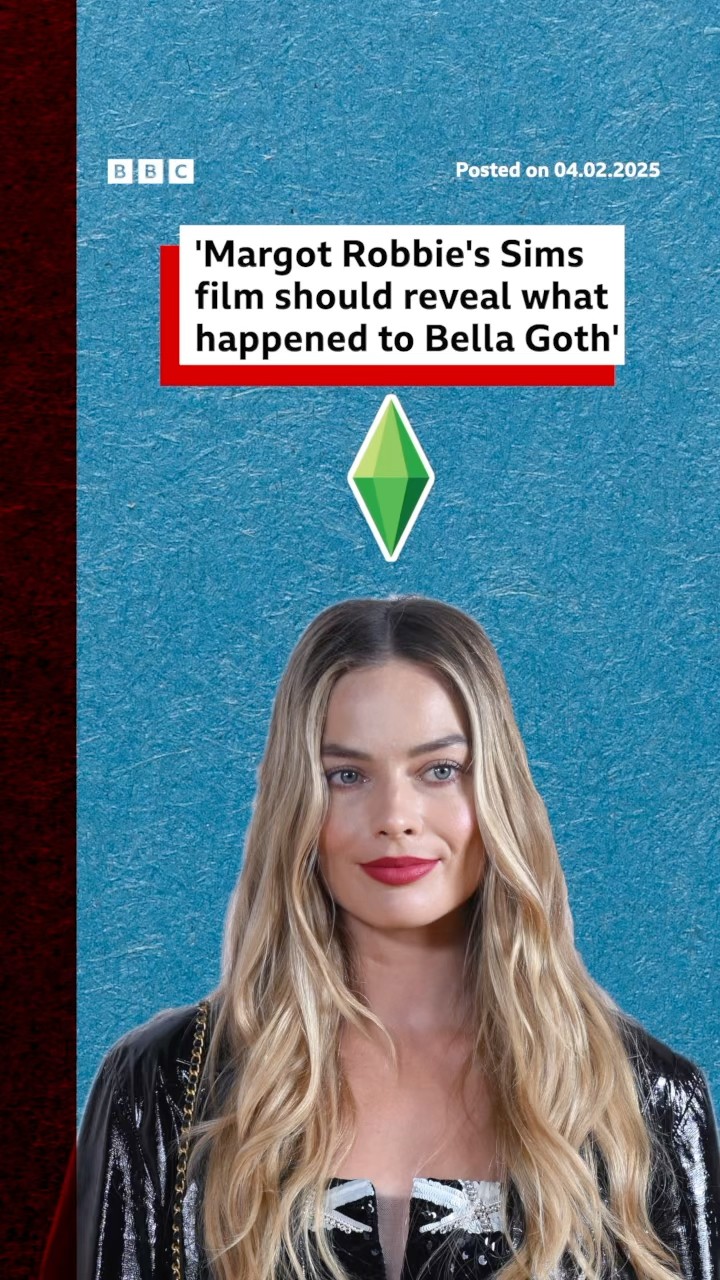 The Sims streamers reveal what they want from Margot Robbie's movie. #TheSims #TheSims25 #BBCNews