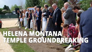 Helena Montana Temple Groundbreaking - Full Ceremony