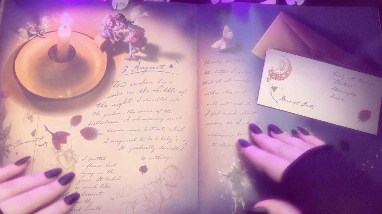 ✨ fairy whispers🧚‍♀️✨| layered bilateral asmr (ear to ear unintelligible whispers & finger flutters)