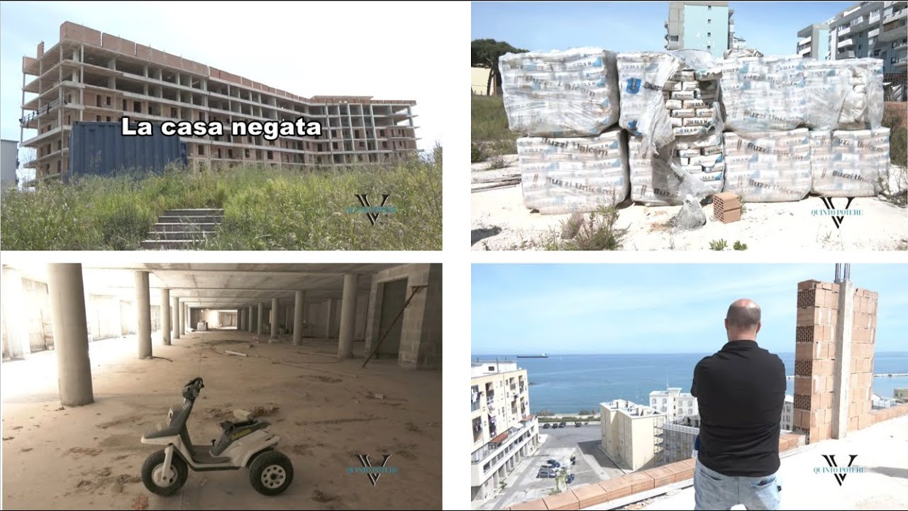 Bari San Girolamo, scempio popolare: negato il diritto alla casa. Blitz nel cantiere abbandonato