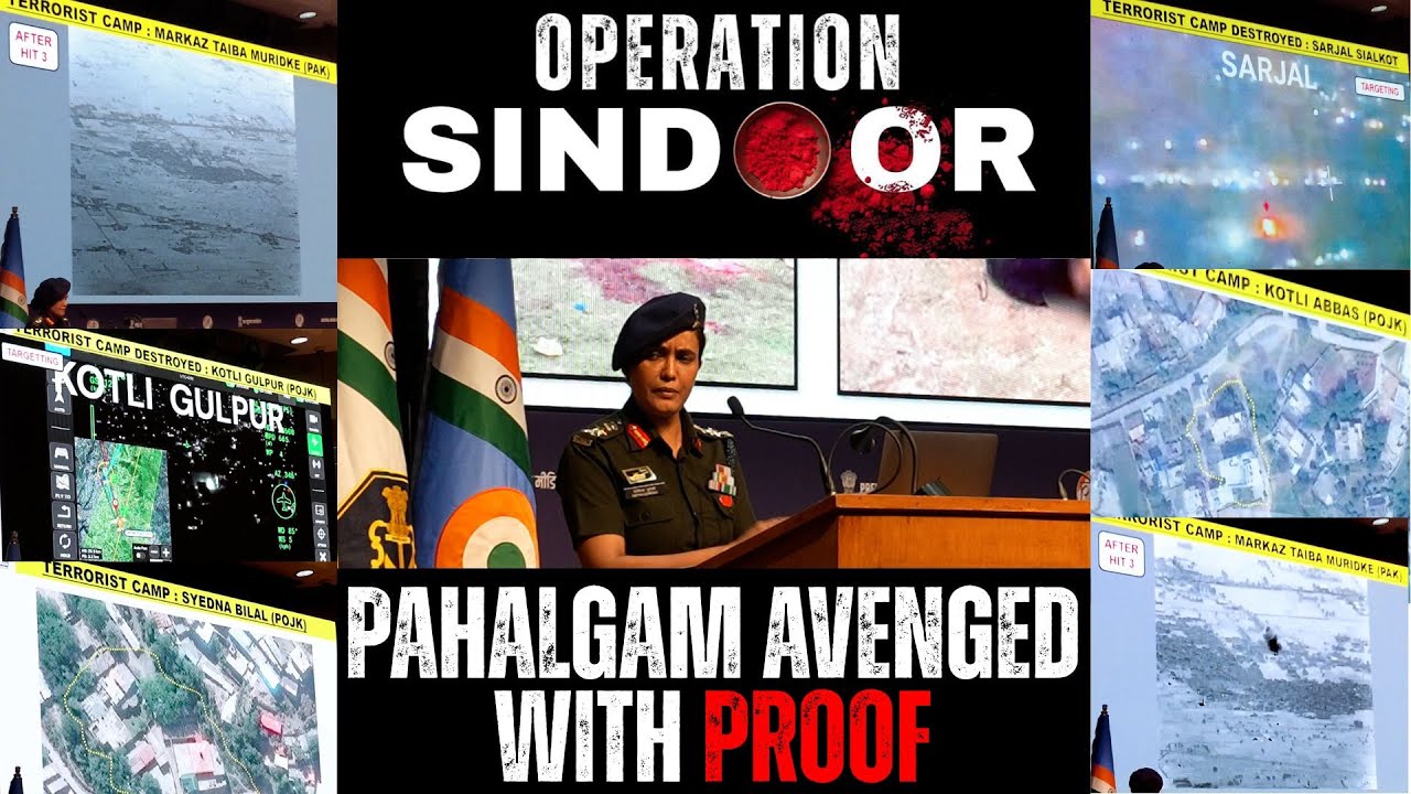 Op Sindoor: Pahalgam Avenged With Proof | Indian Armed Forces Strikes Terror Camps In Pakistan & PoK