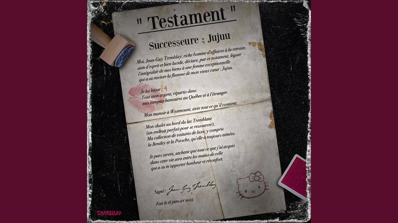 Watch Testament on YouTube Watch Testament on YouTube