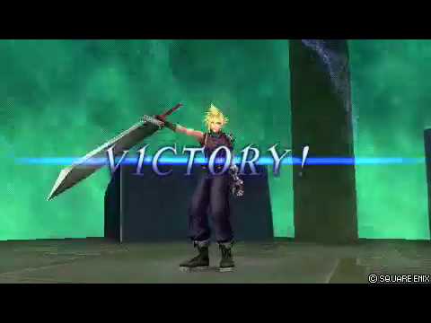 Dissidia 012 Cloud VS Imaginary Champion (Sephiroth) #1
