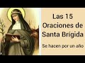 La 15 oraciones de santa brgida