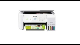 Epson EcoTank ET-2720 Wireless Color All-in-One Supertank Printer with Scanner and Copier - White