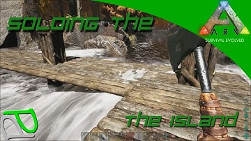 Waterfall Base Build begins! Soloing the Ark S2E12