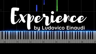 Experience - by Ludovico Einaudi - SeeMusic Piano Tutorial - bestpianocla6  #piano #pianotutorial