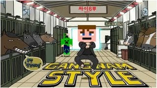 Minecraft Music Gangnam Style