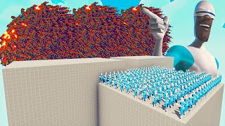 150x FROZONE + 1x GIANT vs EVERY GOD  Totally Accurate Battle Simulator TABS
