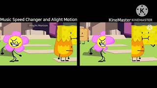 BFB 17 Is Going Weirdness Every Music Speed Changer and Alight Motion VS KineMaster