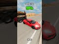Chance of survival with different vehicles - BeamNG.drive! #shorts