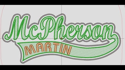 Wilcom Script Applique