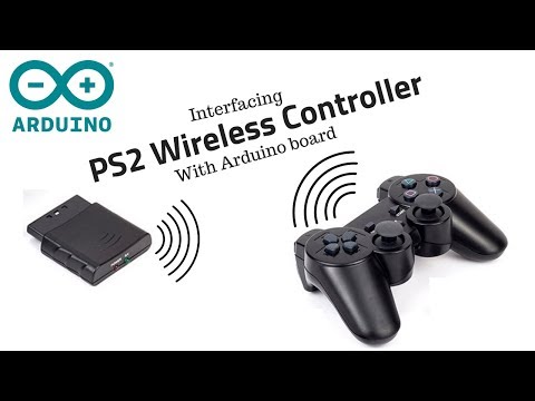 Interfacing Wireless PS2 Controller with Arduino