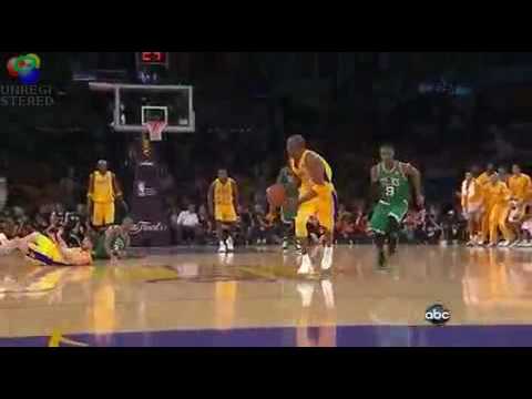 Grown man move ! Mark Jackson Kobe Bryant Lakers C...