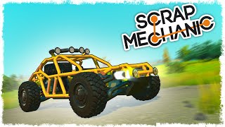 БИТВА: СТРОИМ ПОРШНЕВУЮ ТАЧКУ НА АВТОПИЛОТЕ В SCRAP MECHANIC!!!