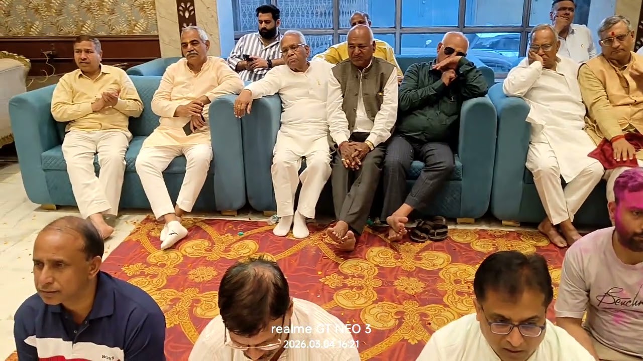 दुल्हन बैन्कट हाल मे होली उत्सव (04/03/26)मोदीनगर 