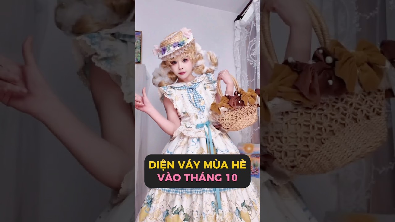 Mặc váy chanh tươi mát đi triển lãm truyện tranh Bắc Kinh~ #meowcosplay #shorts