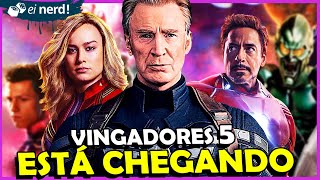 VINGADORES 5 É REAL E ESTÁ VINDO AI