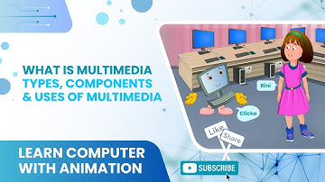 Basics of Computers | What is Multimedia | Types, Components & Uses of Multimedia [ Animation ]