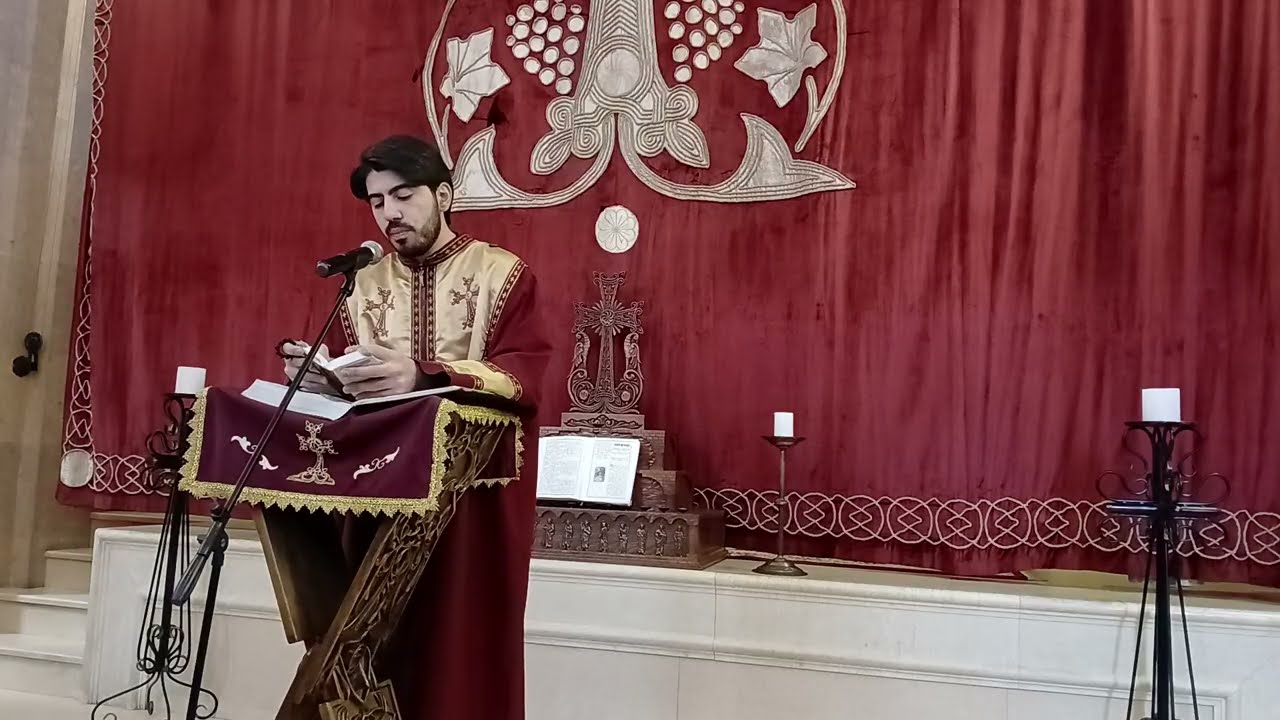 Մեծ պահք #սուրբպատարագ անառակ որդու կիրակի սուրբ Աննա #եկեղեցի Տեր Զենոն, Վարազդատ #քահանա 